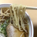 大黒屋 - 中華そば　麺アップ