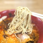 ラーメン まこと屋 - この細麺がまたいいの！