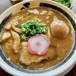 Shin Wakayama Ramen Bari Uma Iwade Ten - 味玉入りをオーダー♪