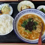 和香居 - 日替りランチ 担担麵ランチ、700円