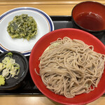 Nadai Fuji Soba Shinozawa Ten - もりそば・春菊天