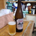 Ajizen Michiko - 瓶ビール(中瓶)500円。