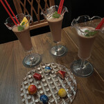 Chocolate & Cocktail Bar Septi Glass - 