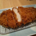 Wako Tamagawa Josui Ten - 「上州豚とことんロースカツご飯」の上州豚とことんロースカツ