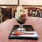 Cafe Gallery Yuzu - 抹茶パフェＳサイズ