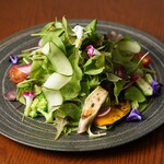 Colorful salad of Kamakura vegetables