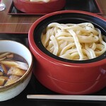 Hatake no Kuro Daiya - きのこ汁うどん特盛り　1060円