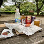 カフェ・ド・クリエ - 南葛西の「富士公園」にて。