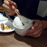 Oniku Dining bar Gravy - 大盛りごはん