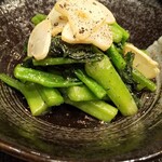 Wa Dining Hitoiki - つるむらさき。これはいいアテっす。