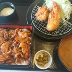 Tori Benkei Ota Ten - とり重・唐揚げ定食