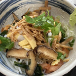 Soba Shin - 冷五目 そば　８５０円　(2022/09)