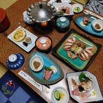 Marukin Ryokan - 夕食「竹プラン」