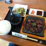 Mendokusagari Ya - サガリ定食ダブル（1330円）2022年10月