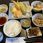 つつみ - 天婦羅定食＝1210円 税込