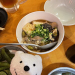 Tetsunabe Ya Tonta - 椎茸と豚肉のシェフスペシャル Chef's Special Stew with Shiitake Mushroom, Pork and Tofu at Tetsunabeya Tonta