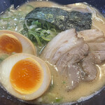 Ramen Sumiichi Osaka Izumi Ten - 九州とんこつらーめん味玉入り♪