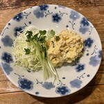 居酒屋 大黒 - 自家製ゆで玉子入ポテトサラダ