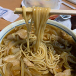 Nagoya Udon - カレー南蛮そば　750円　大盛り＋100円