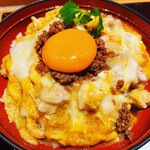 Tori Sanwa Yokohama Landmark Tower Ten - 月見鶏そぼろ丼