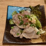 Nikujiru Gyoza no Dandadan Sendai Nishiguchi Ten - 砂肝のニンニク漬け