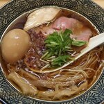 鴨と上州地鶏 中華そば 鷹 - 味玉中華そば