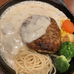 Tezukuri Hamburger Steak Kureyon Kitagata Ten - 