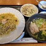 Chinese Kyoran - 五目チャーハン半ラーメンセット980円