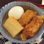 PRONTO Sendai Aobadori Ten - 餃子巻きおでん(福岡県博多名物)