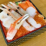 Umi no Sachi Hamanaka Seafood Tei - 豪快海鮮弁当…税込2700円