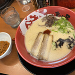 Makoto Ya Mukogawa Ten - ピリ辛牛醬ラーメン　846円 +税