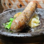 自家製サルシッチャの石焼きグリル(ソーセージ)