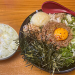 麺屋いち源 - 台湾混ぜそば並＠950円（麺屋いち源）