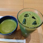 Rotanda Kazegaoka - ほぼ抹茶の抹茶ラテ(アイス)(650円)ほぼ抹茶の抹茶ラテ(ホット)(650円)