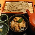 Torigen Nakameguro Ten - 北海道産幌加内蕎麦使用
                        せいろと選べる小丼セット（鳥炭火焼小丼）＠¥980