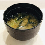 Shimbashi Shinoda Zushi Kamata Nishiguchi Ten - 味噌汁