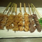 個室居酒屋×海鮮炉端焼き 喰海 - コーチン串盛り