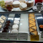 Kawaguchiko Sweets Garden - ショーケース。