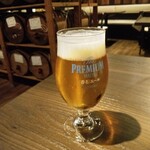 Italian Meshi Bar RICCIO Takadanobaba Ten - 生ビール