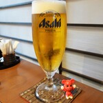 大阪産料理 天空 - 生ビール　500円