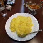 喫茶あかね - チキンカレー激辛大盛り