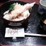 Tonbo - 大海老天丼。オープン♪