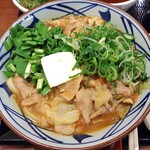 丸亀製麺 - 俺たちのニラバタ豚汁うどん（並）