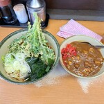 Donpachi Namamugi Ten - カレー丼セット＋春菊天