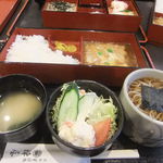 Jinya Yunokawa Ten - 2013/05　　1103円　そば定食Ａ