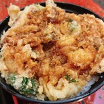 Kogin Tei Higashi Baipasu Ten - ミニかき揚げ丼