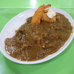 一品居酒屋 もぐもぐ - 海老･牡蠣カレー(900円 大盛り+100円)