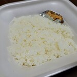 かつや - ロースカツ定食(605円)　ご飯