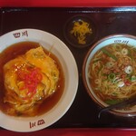 Chinese Sichuan - 天津飯＋台湾ラーメン