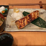 192764886 - 銀ムツの西京焼定食